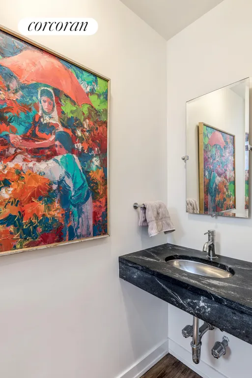 New York City Real Estate | View 29 East 64th Street, 11A | Renovated Powder Room | View 5