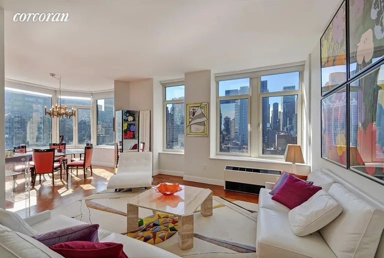 New York City Real Estate | View 400 East 51st Street, 16B | 2 Beds, 2 Baths | View 1