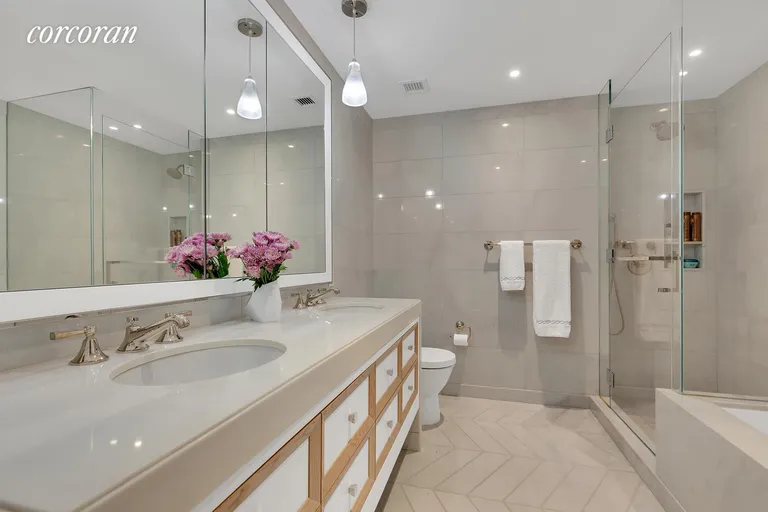 New York City Real Estate | View 212 Warren Street, 2R | Master Bathroom | View 5