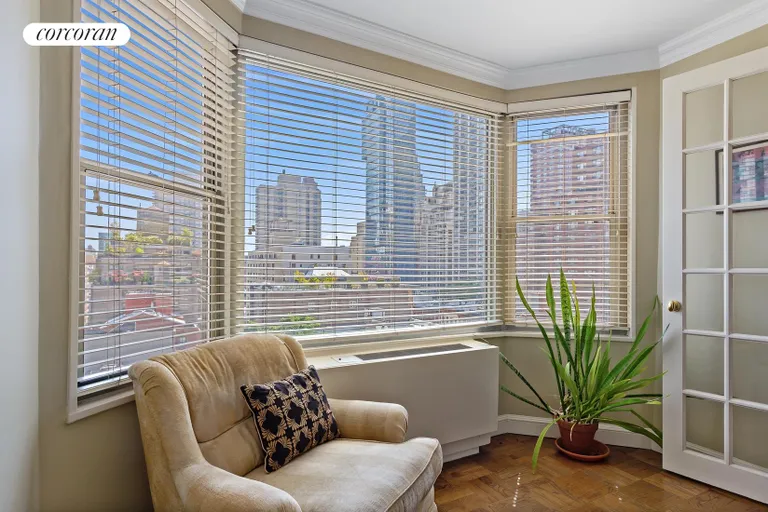 New York City Real Estate | View 300 East 74th Street, 10G | Den/3rd Bedroom with Bay Window | View 6