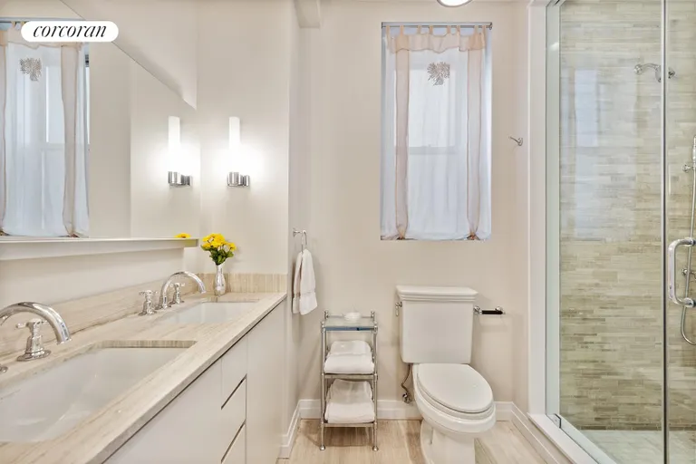 New York City Real Estate | View 302 West 86th Street, 8B | Master Bathroom | View 6