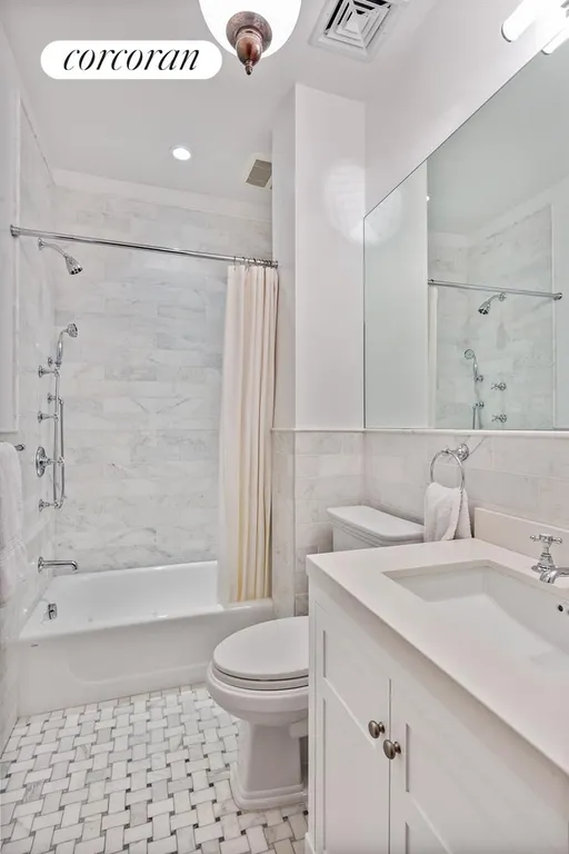 New York City Real Estate | View 302 West 86th Street, 8B | Hall Bathroom | View 8