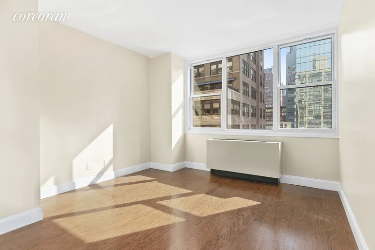 New York City Real Estate | View 301 East 45th Street, 11C | Bright and Spacious Bedroom | View 2