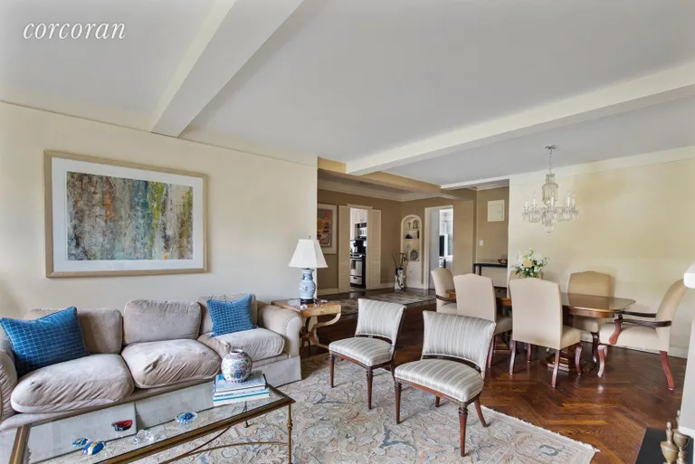 New York City Real Estate | View 5 Riverside Drive, 4C | Living Room | View 2