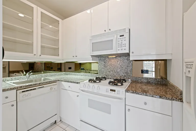 New York City Real Estate | View 845 United Nations Plaza, 18F | Kitchen with full size appliances | View 2