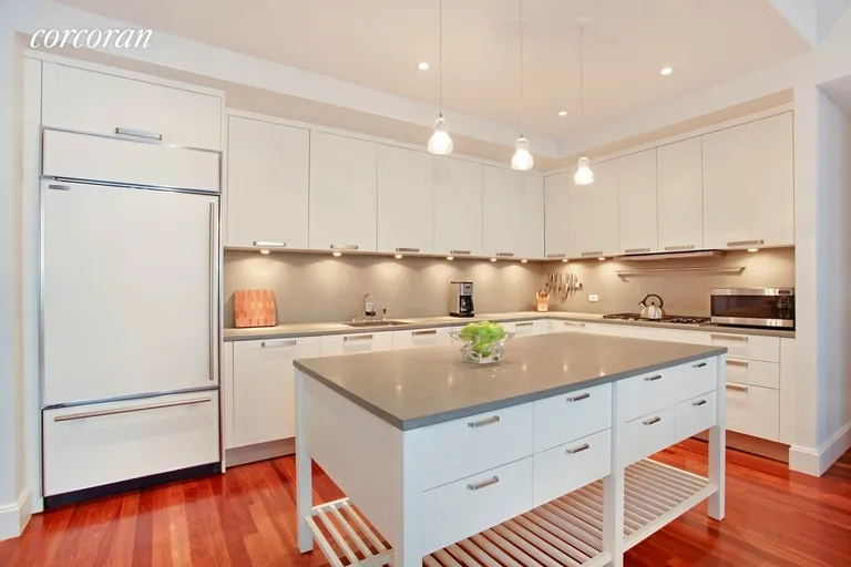 New York City Real Estate | View 416 Washington Street, 11B | Open Chef's Kitchen with High End Appliances | View 2