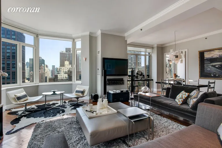 New York City Real Estate | View 400 East 51st Street, 15A | 2 Beds, 3 Baths | View 1