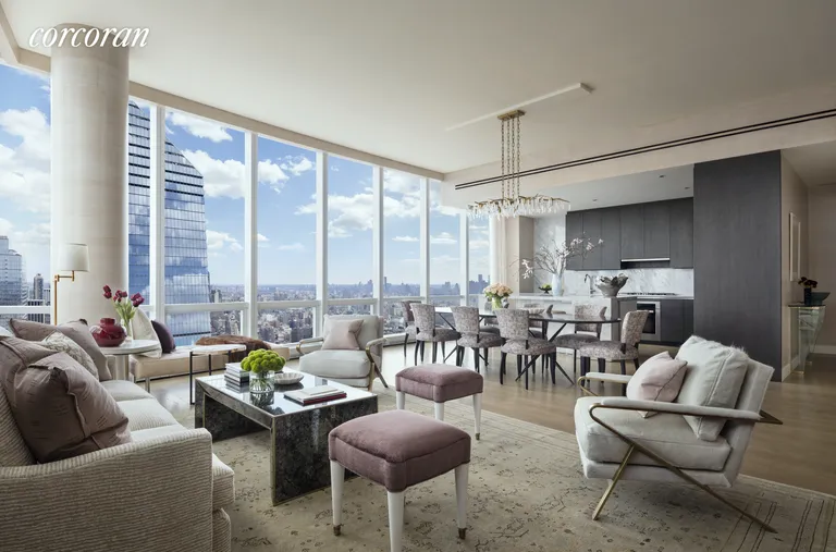 New York City Real Estate | View 15 Hudson Yards, 74E | 3 Beds, 3 Baths | View 1