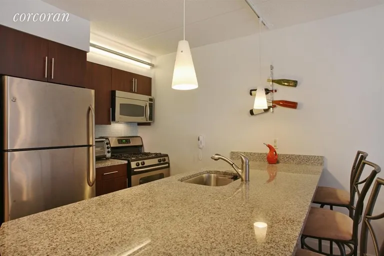 New York City Real Estate | View 555 West 23rd Street, N4Q | Kitchen | View 3