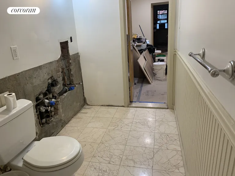 New York City Real Estate | View 25 West 70th Street, B |  Double sink vanity in huge bathroom  | View 6