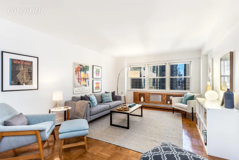 New York City Real Estate | View 411 East 57th Street, 11D | 2 Beds, 2 Baths | View 1