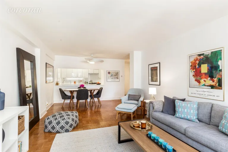 New York City Real Estate | View 411 East 57th Street, 11D | Living Room / Dining Room | View 2