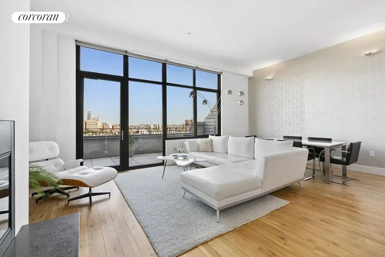 New York City Real Estate | View 360 Furman Street, LOFT1204 | Entertainment area | View 7