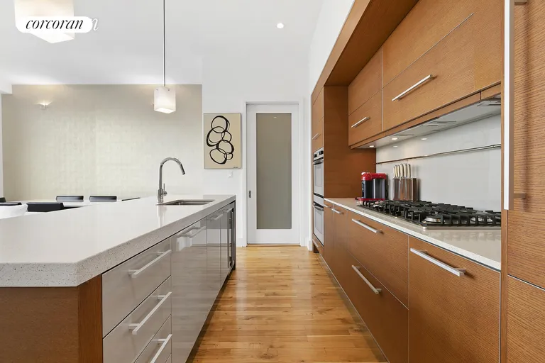 New York City Real Estate | View 360 Furman Street, LOFT1204 | Chefs kitchen | View 8
