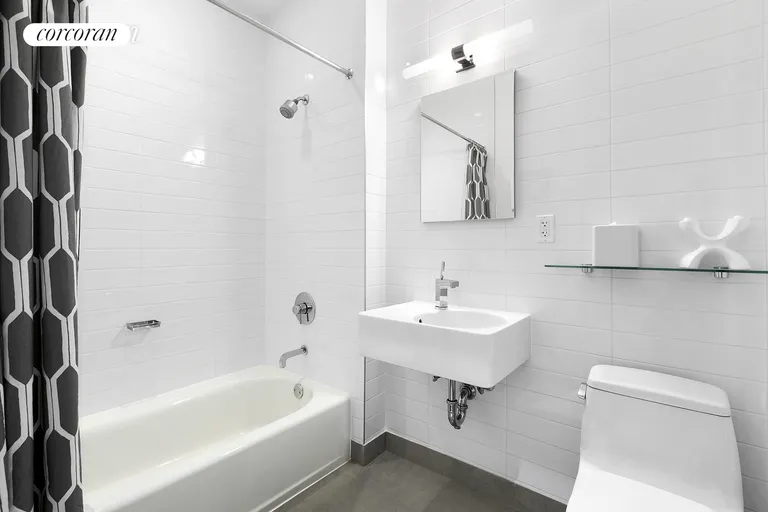 New York City Real Estate | View 360 Furman Street, LOFT1204 | 2nd bathroom | View 15