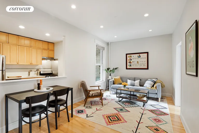 New York City Real Estate | View 411 15th Street, B | 3 Beds, 1 Bath | View 1