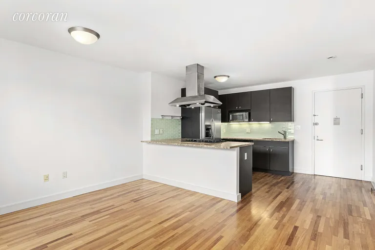New York City Real Estate | View 1610 Dekalb Avenue, 4B | Large kitchen with breakfast bar! | View 2