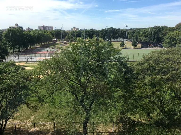New York City Real Estate | View 25 Parade Place, 6J | View from bedroom  | View 6