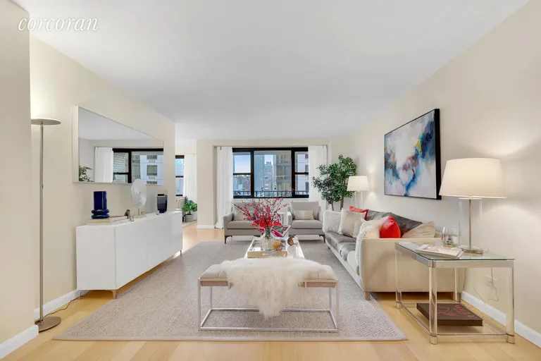 New York City Real Estate | View 401 East 89th Street, 15A | 3 Beds, 3 Baths | View 1