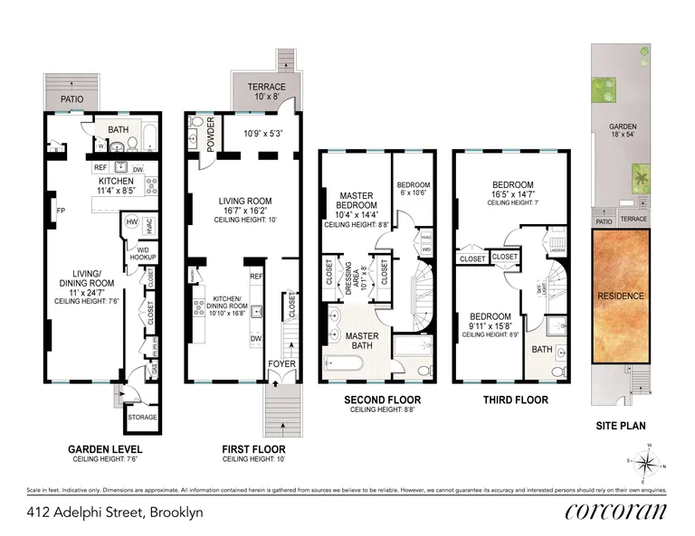 412 Adelphi Street | floorplan | View 14