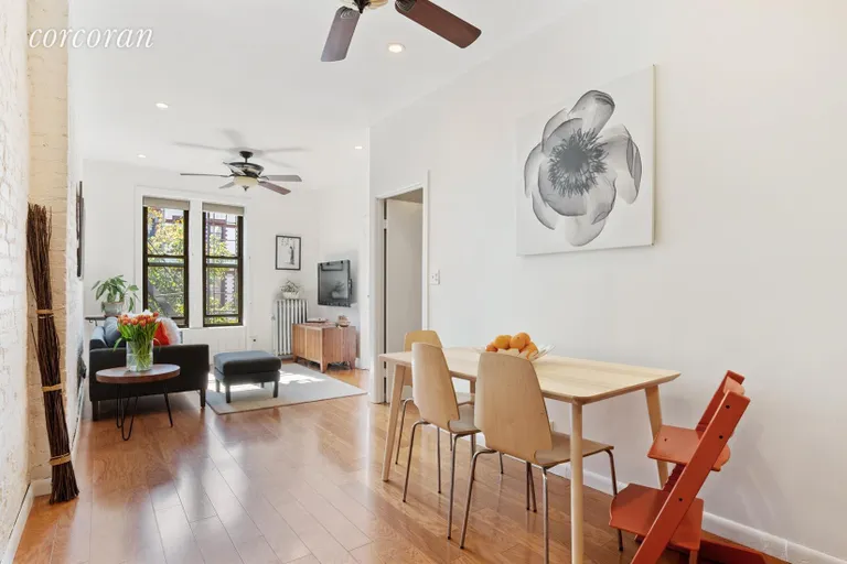 New York City Real Estate | View 423 15th Street, 2A | Living Room / Dining Room | View 2