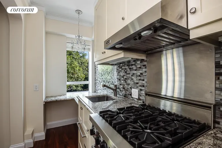 New York City Real Estate | View 25 Central Park West, 4K | Renovated Kitchen with Park Views | View 3