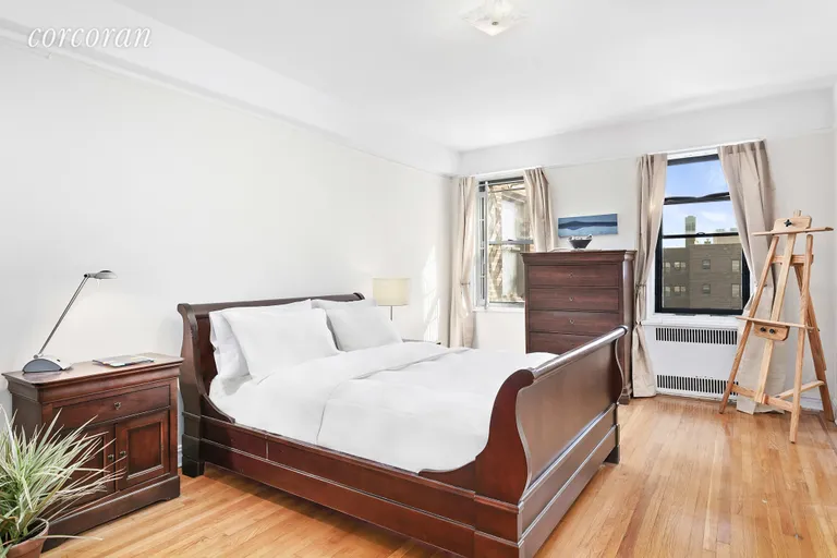 New York City Real Estate | View 135 Hawthorne Street, 6G | King Size Master Bedroom | View 2