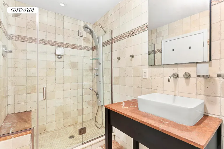 New York City Real Estate | View 50 BRIDGE STREET, 610 | Double Spa Shower! | View 4