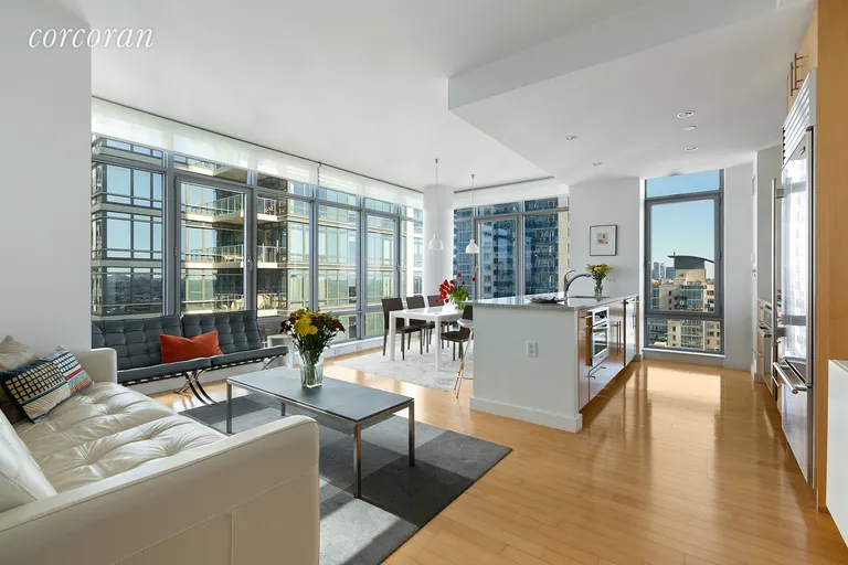New York City Real Estate | View 1 NORTHSIDE PIERS, 18B | room 1 | View 2