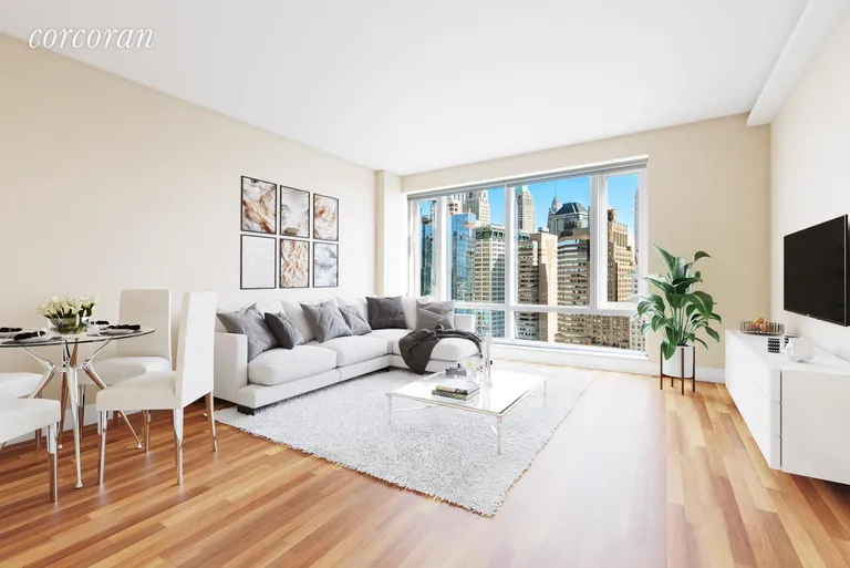 New York City Real Estate | View 70 Little West Street, 32F | 2 Beds, 2 Baths | View 1