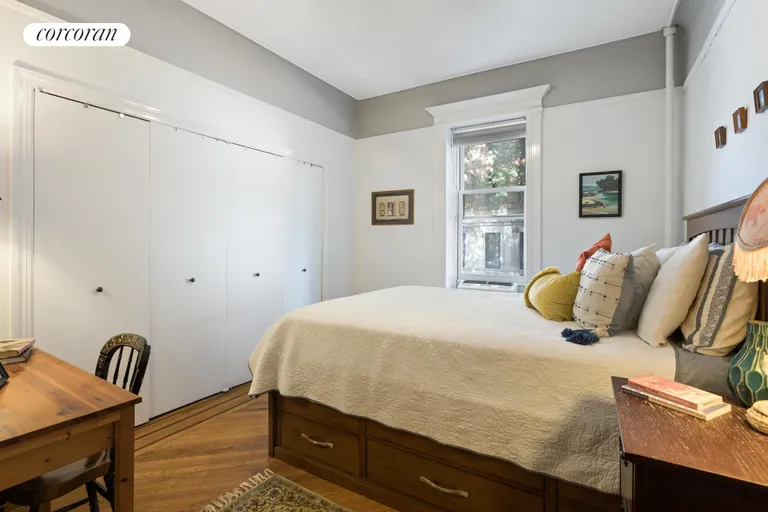New York City Real Estate | View 530 1st Street, 1 | Light & Airy Master Bedroom with Double Closets | View 4
