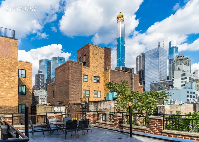 New York City Real Estate | View 407 West 51st Street, 5C | Incredible roof deck with city views | View 10
