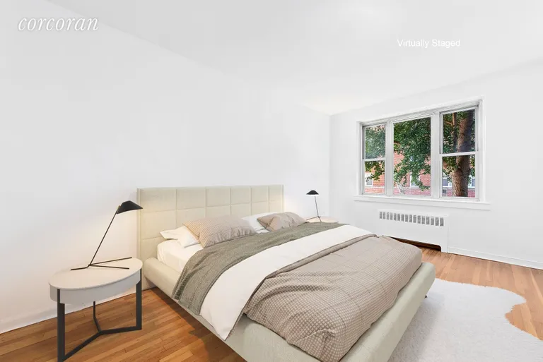 New York City Real Estate | View 11 Charlton Street, 2D | King size Master with Tree-lined views | View 2