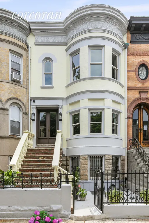 New York City Real Estate | View 872 St Johns Place, 3 | Classic townhouse exterior! | View 2