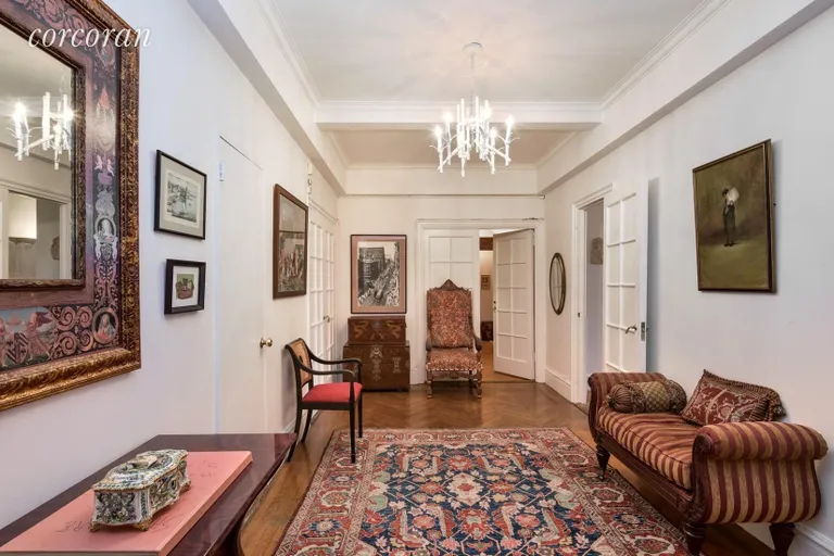 New York City Real Estate | View 91 Central Park West, 1B | Gracious Entry Foyer/Reception Area | View 3