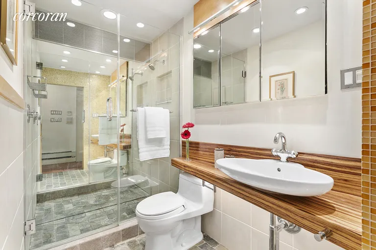 New York City Real Estate | View 131 West 11th Street, 2 | Master Bathroom | View 4