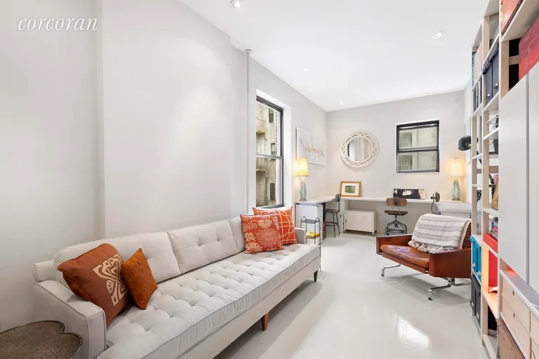 New York City Real Estate | View 466 Prospect Avenue, 3L | 20' long bedroom currently used as office | View 2