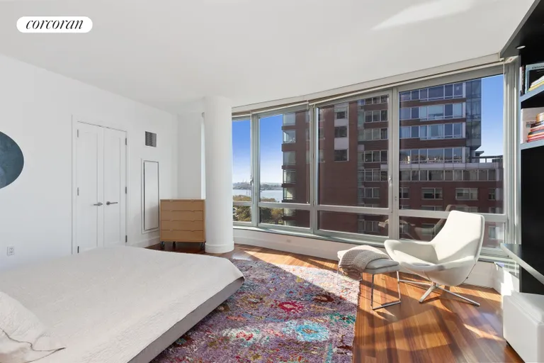New York City Real Estate | View 30 West Street, 12F | Spacious Master Bedroom | View 3