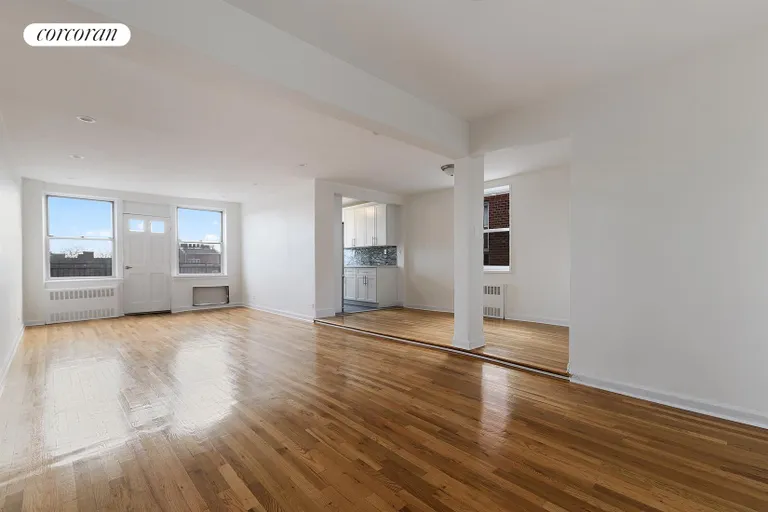 New York City Real Estate | View 800 Ocean Parkway, 6D | Living Room | View 6