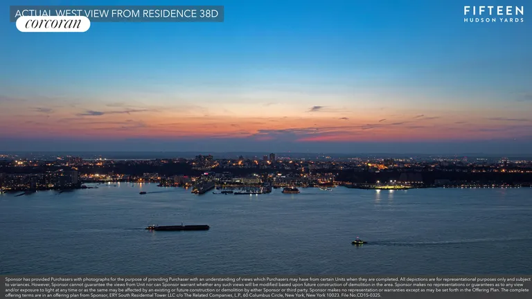 New York City Real Estate | View 15 Hudson Yards, 39E | room 4 | View 5