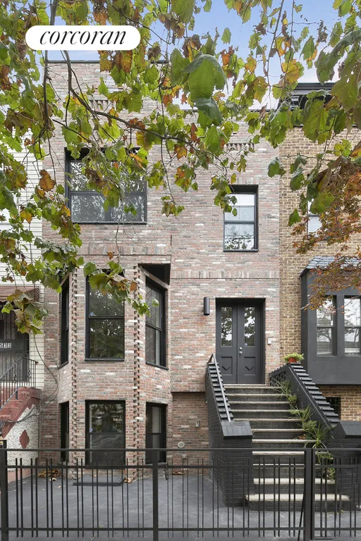 New York City Real Estate | View 535 Bainbridge Street | Classical brick facade! | View 3