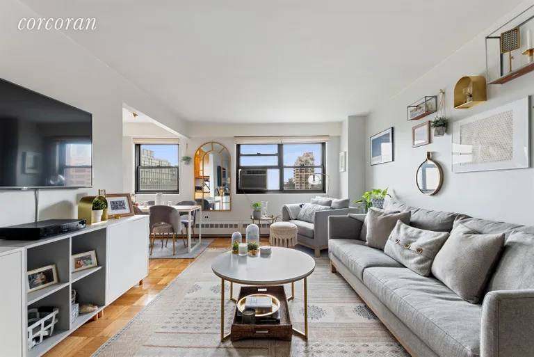 New York City Real Estate | View 175 Adams Street, 10E | 1 Bed, 1 Bath | View 1