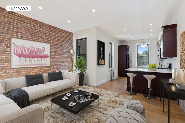 New York City Real Estate | View 664 Madison Street, 4L | 3 Beds, 1 Bath | View 1