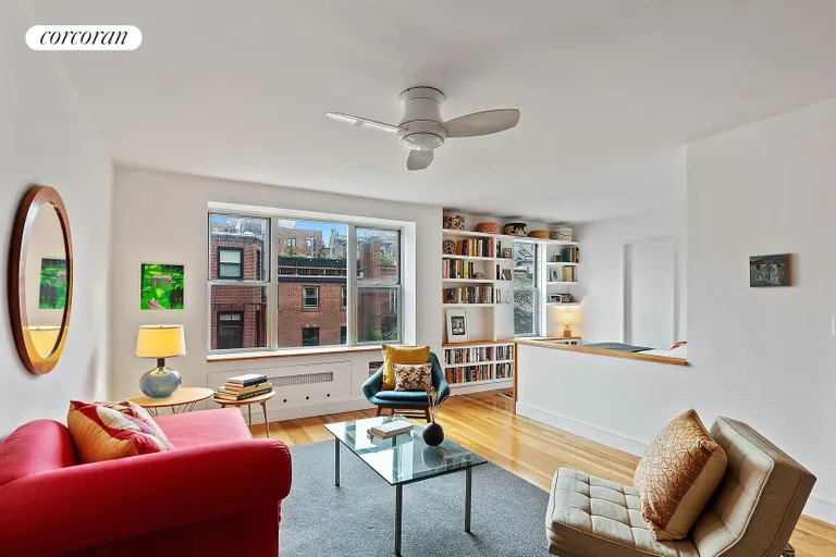 New York City Real Estate | View 45 Grace Court, 5E | Living Room | View 2