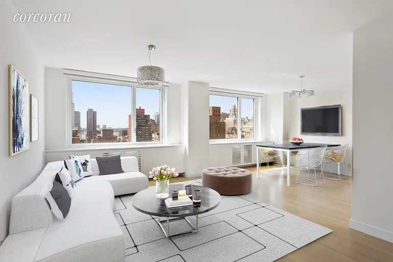 New York City Real Estate | View 301 West 53rd Street, 13E | 2 Beds, 2 Baths | View 1