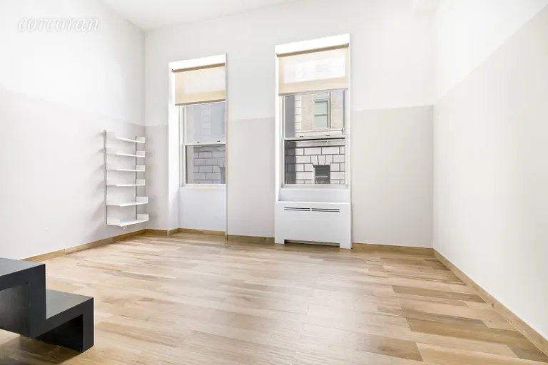 New York City Real Estate | View 96 Schermerhorn Street, 3G | Living room with 14 foot ceilings | View 2