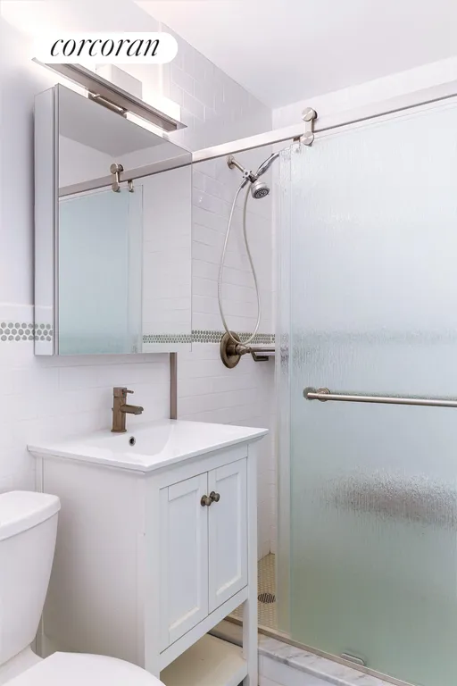New York City Real Estate | View 160 West End Avenue, 27P | Renovated bathroom is a beauty! | View 7