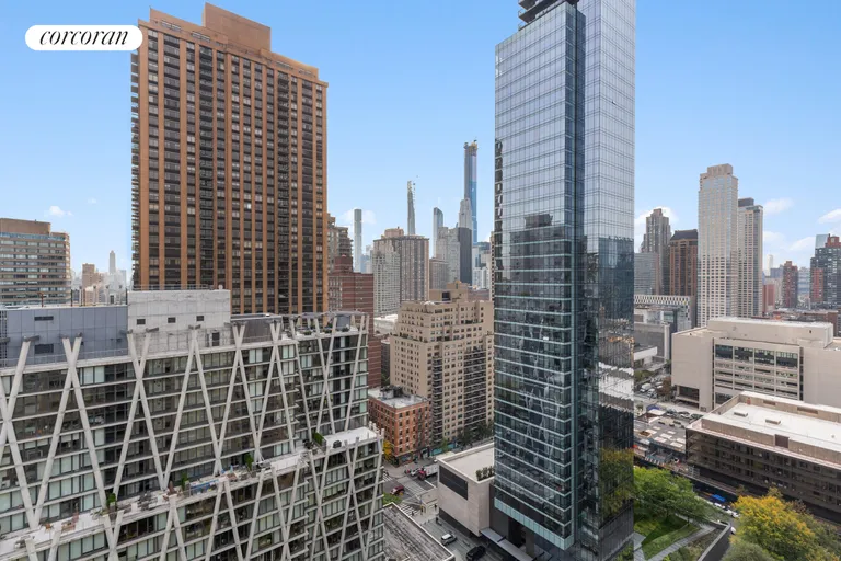New York City Real Estate | View 160 West End Avenue, 27P | Wide open views from the over sized terrace | View 4