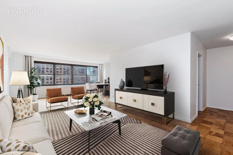 New York City Real Estate | View 160 West End Avenue, 27P | 1 Bed, 1 Bath | View 1