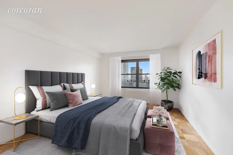 New York City Real Estate | View 160 West End Avenue, 27P | King sized with brilliant light, top floor views | View 3